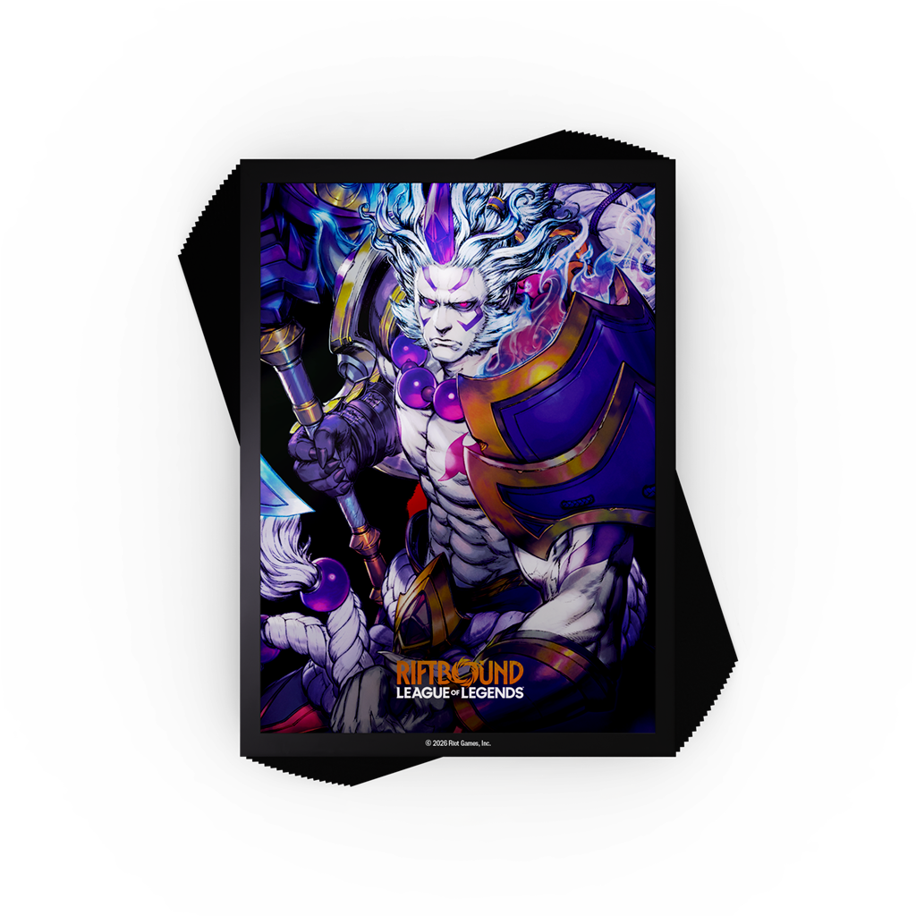 Riftbound League of Legends TCG - Spiritforged - 100pcs Spirit Blossom Darius Sleeves