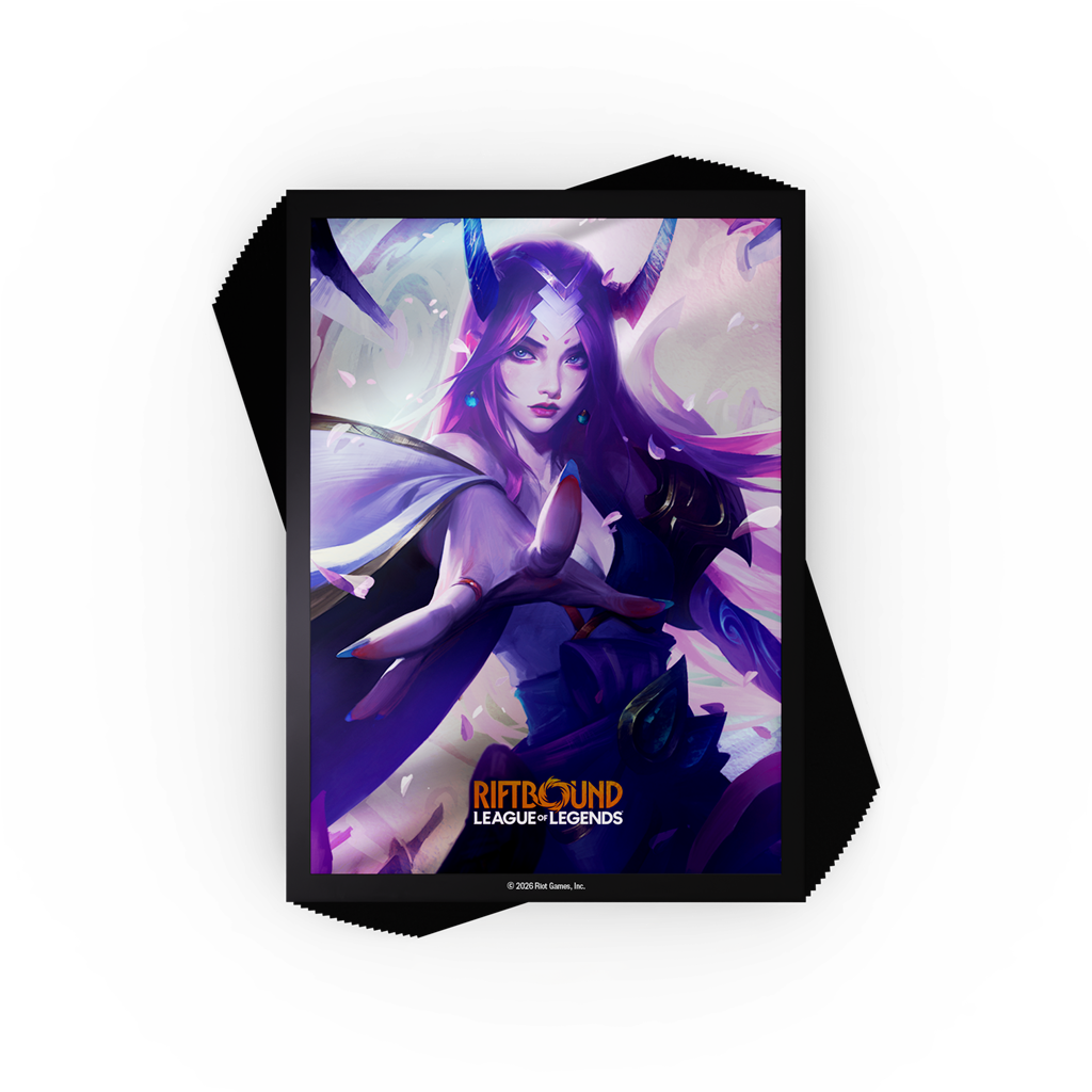 Riftbound League of Legends TCG - Spiritforged - 100pcs Spirit Blossom Irelia Sleeves
