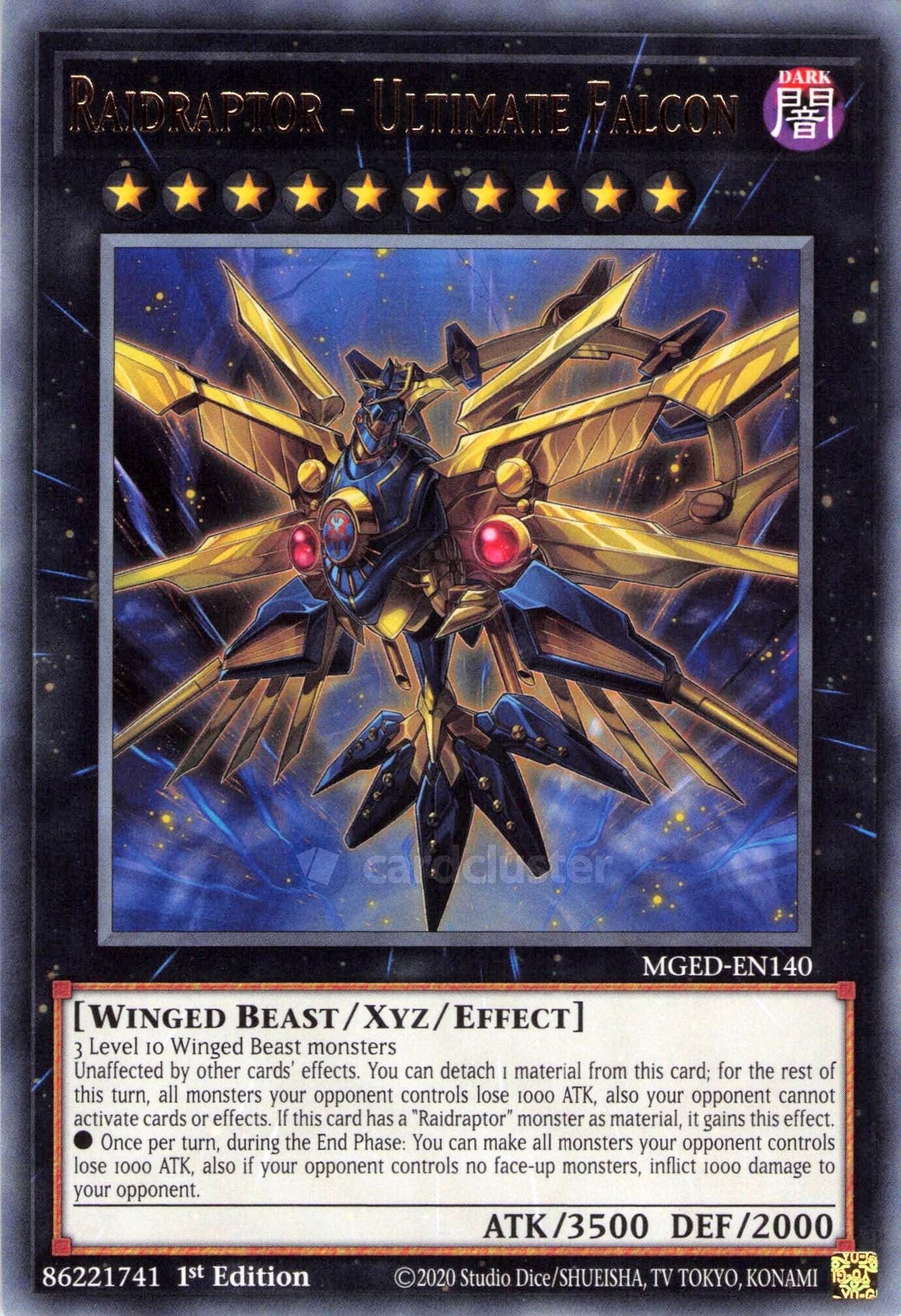Raidraptor - Ultimate Falcon MGED EU English Evolution TCG Raidraptor - Ultimate Falcon MGED EU English Evolution TCG