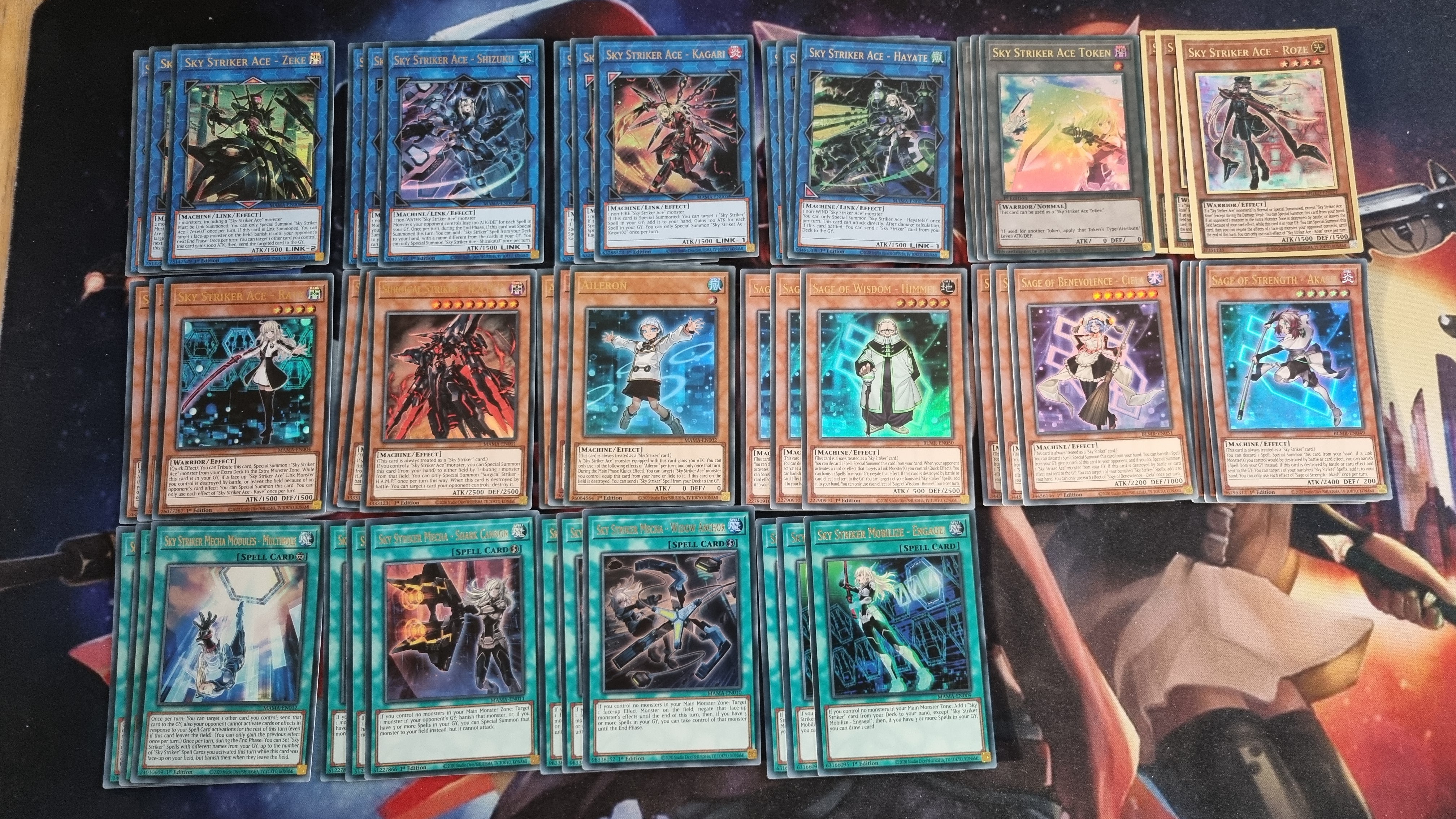 Sky Striker EU English Deck Core Evolution TCG Sky Striker EU English Deck Core Evolution TCG