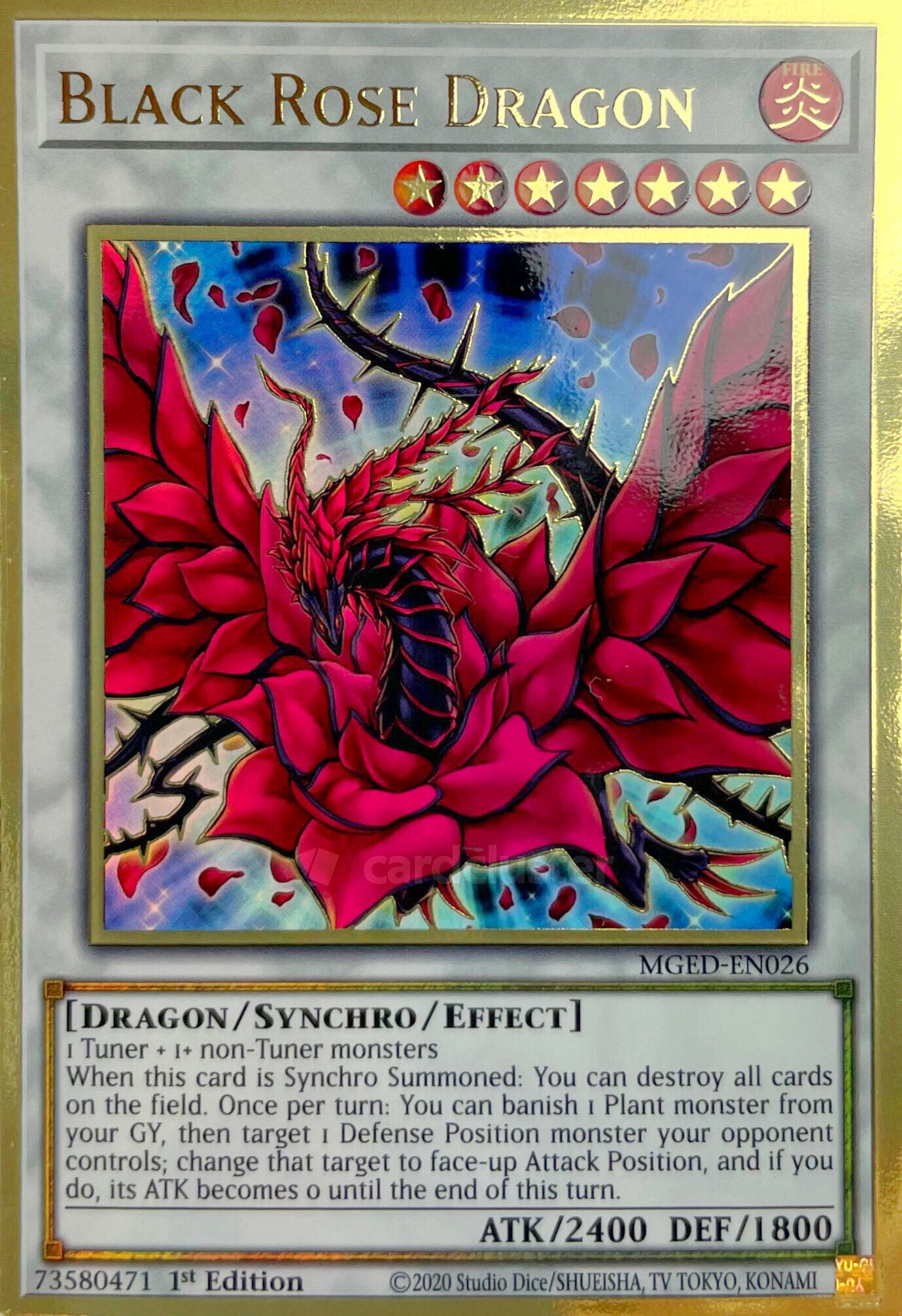 Black Rose Dragon V.1 MGED EU English Evolution TCG Black Rose Dragon V.1 MGED EU English Evolution TCG
