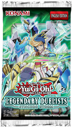 Yu-Gi-Oh! Legendary Duelists: Synchro Storm Booster Pack EU English 1s Evolution TCG Yu-Gi-Oh! Legendary Duelists: Synchro Storm Booster Pack EU English 1s Evolution TCG