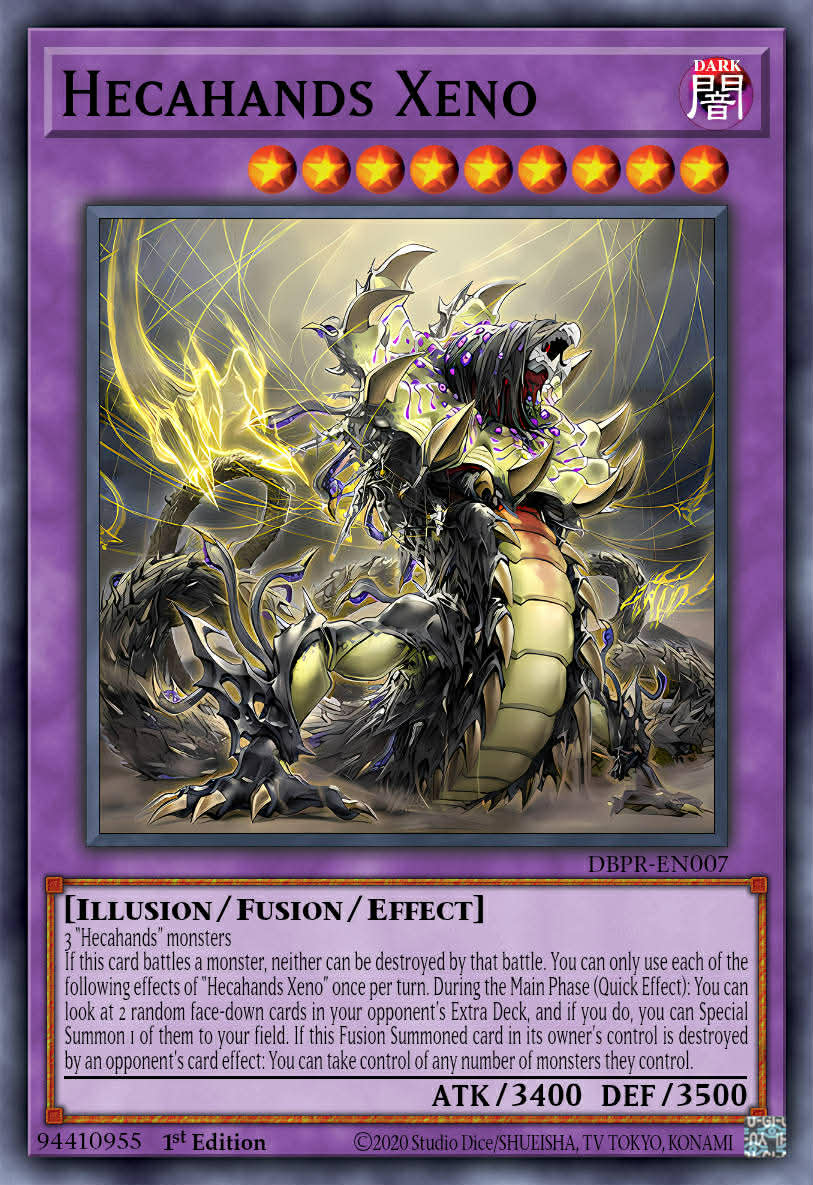 Hecahands Xeno 1st Edition PHRE (Super Rare) EU English