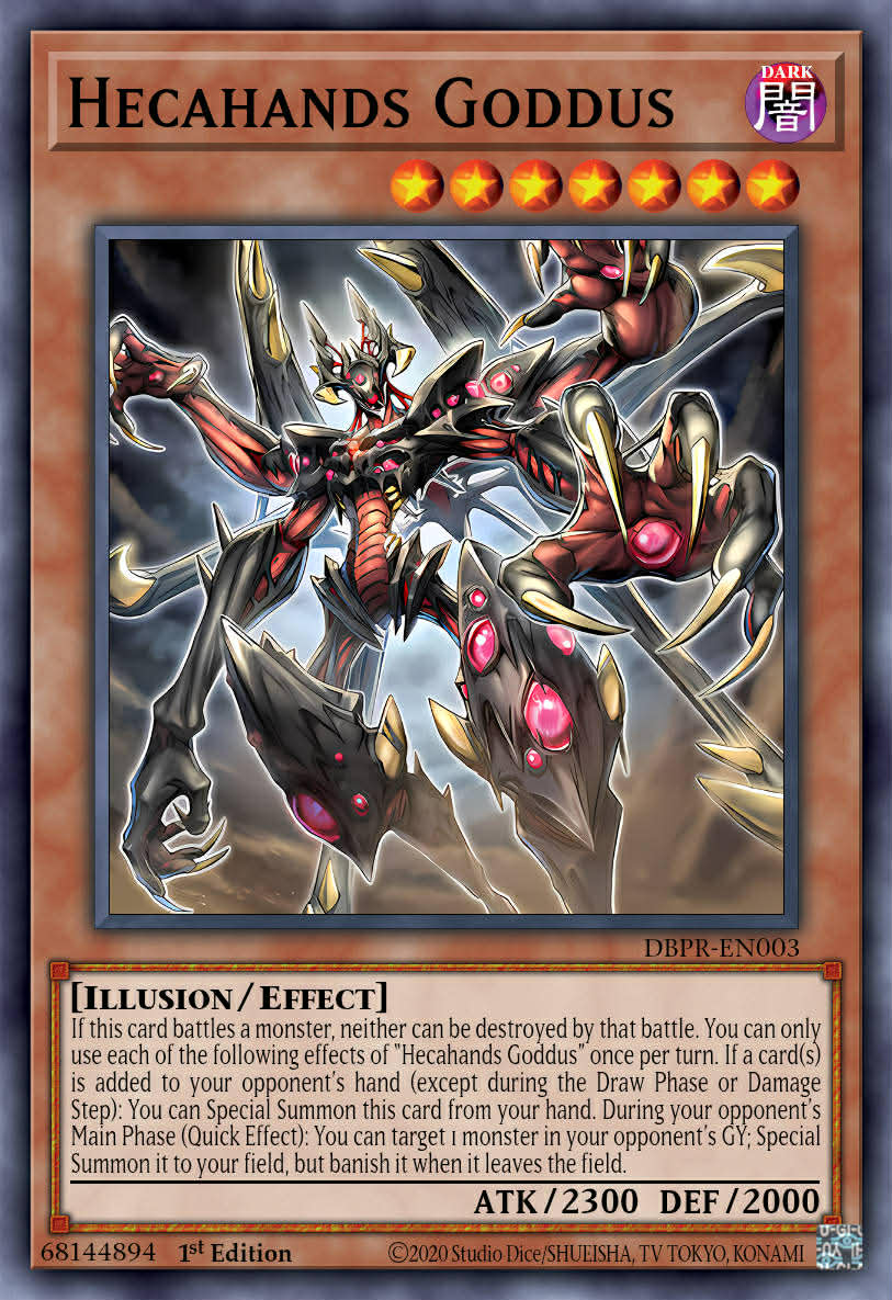 Hecahands Godos 1st Edition PHRE (Rare) EU English