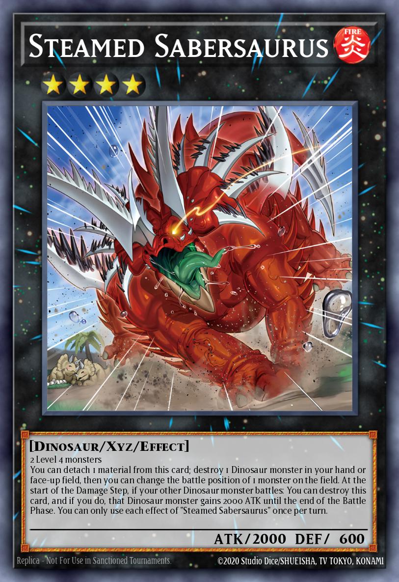 Steamed Sabersaurus 1st Edition ALIN (Common) EU English