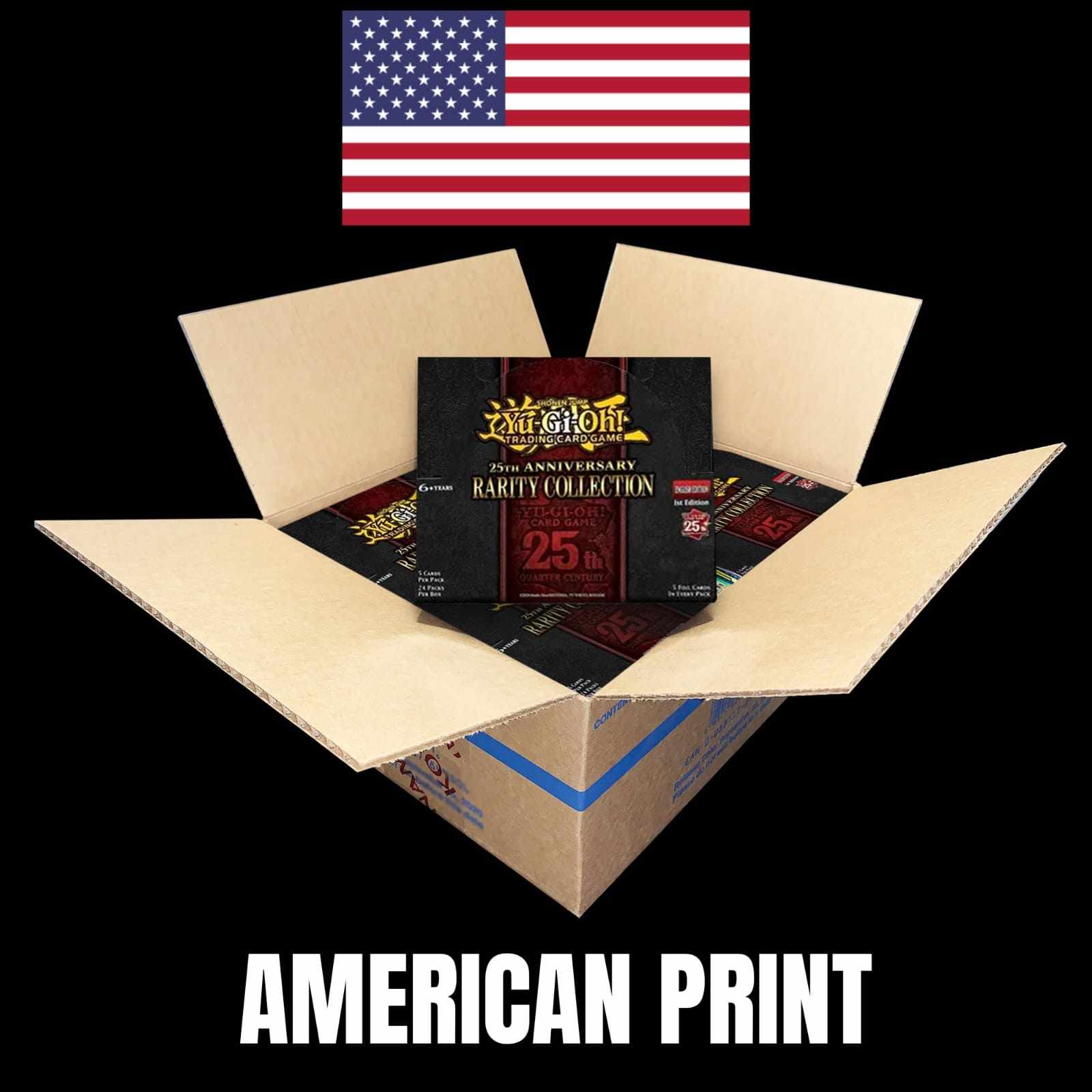 25th Anniversary Rarity Collection AMERICAN Case (12x Booster Boxes) Evolution TCG 25th Anniversary Rarity Collection AMERICAN Case (12x Booster Boxes) Evolution TCG