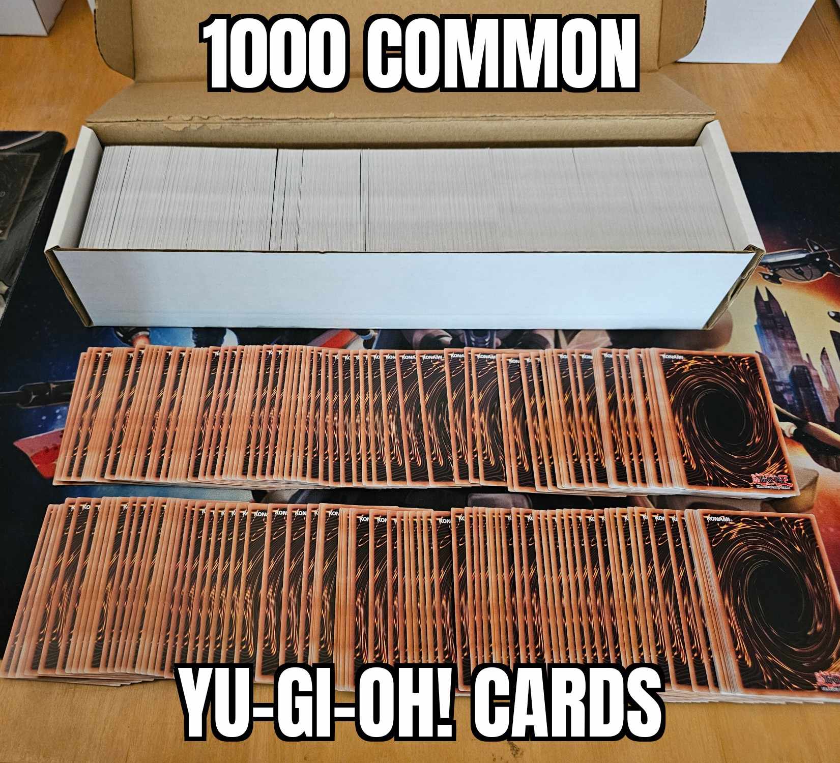 yugioh 1000 cards 1000 Common Yu-Gi-Oh! Cards Bulk Lot