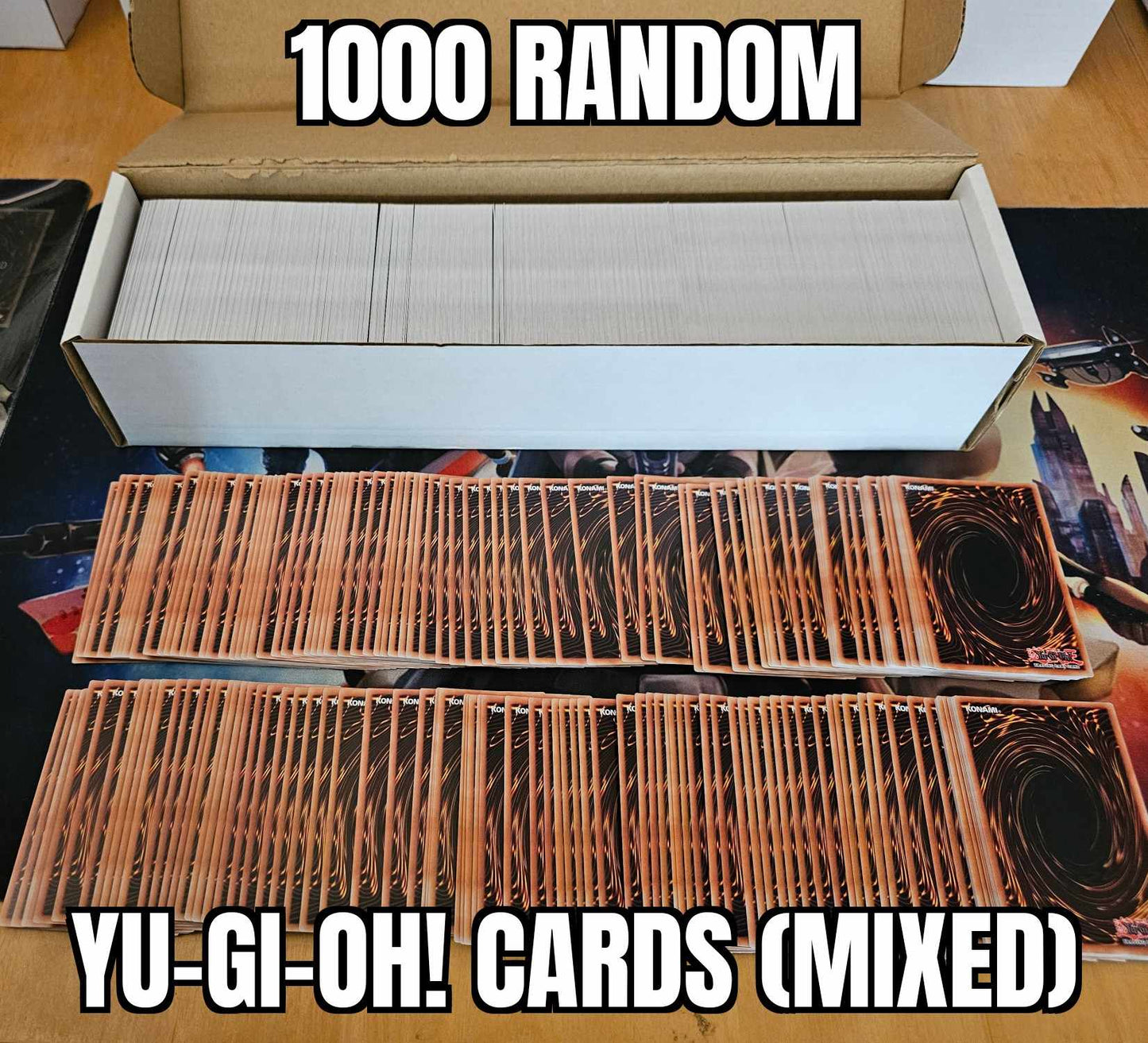 1000 Random Yu-Gi-Oh! Cards (Mixed) Bulk Lot