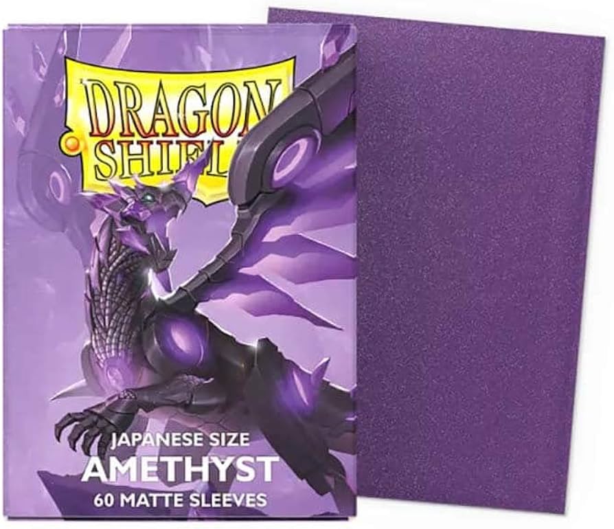 Dragon Shield Japanese size Matte Sleeves - Amethyst (60 Sleeves)