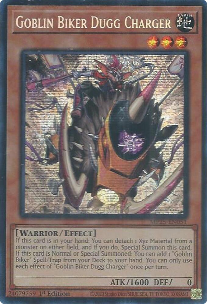 Goblin Biker Dugg Charger 1st Edition MP25 (Prismatic Secret Rare) EU English