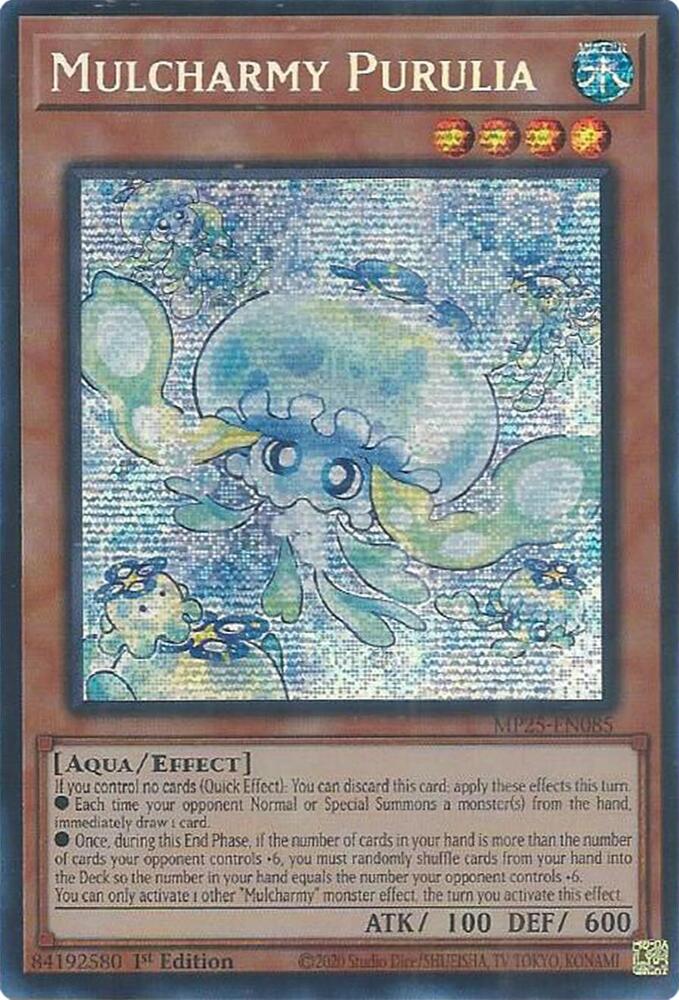 Mulcharmy Purulia 1st Edition MP25 (Prismatic Secret Rare) EU English
