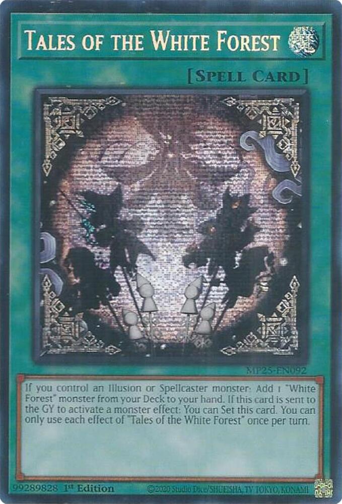Tales of the White Forest 1st Edition MP25 (Prismatic Secret Rare) EU English