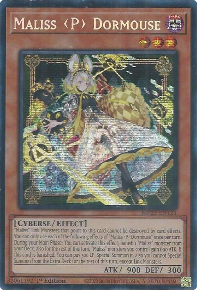 Maliss P Dormouse 1st Edition MP25 (Prismatic Secret Rare) EU English