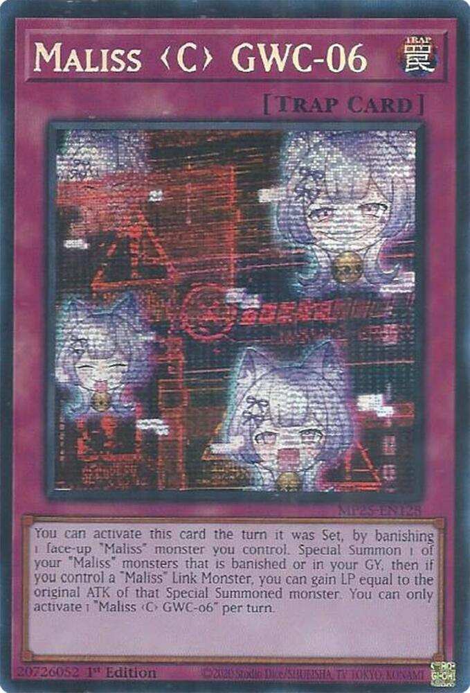 Maliss C GWC-06 1st Edition MP25 (Prismatic Secret Rare) EU English