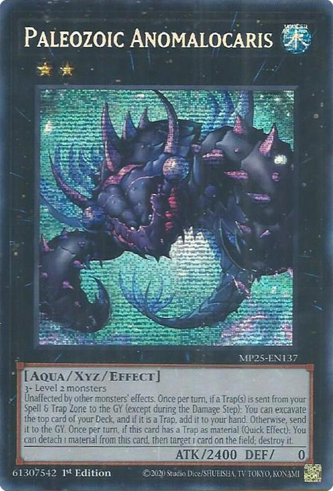 Paleozoic Anomalocaris 1st Edition MP25 (Prismatic Secret Rare) EU English
