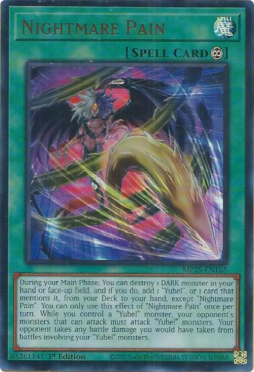 Nightmare Pain 1st Edition MP25 (Ultra Rare) EU English