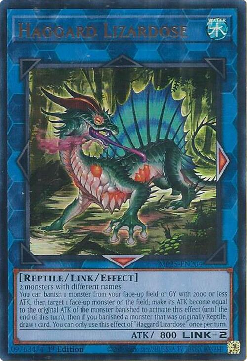 Haggard Lizardose 1st Edition MP25 (Ultra Rare) EU English