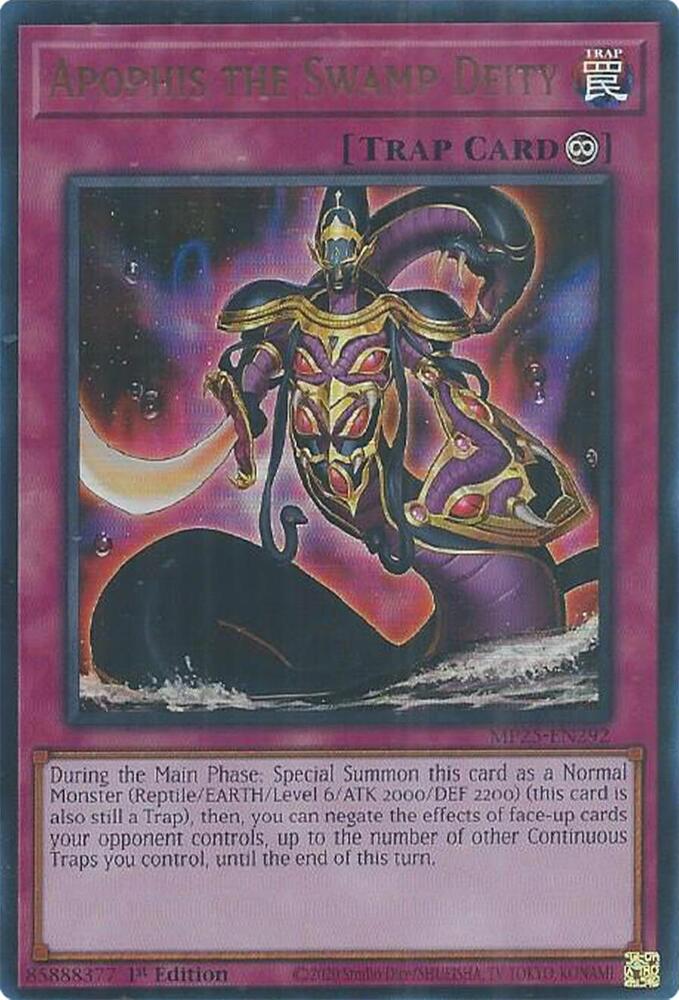 Apophis the Swamp Deity 1st Edition MP25 (Ultra Rare) EU English