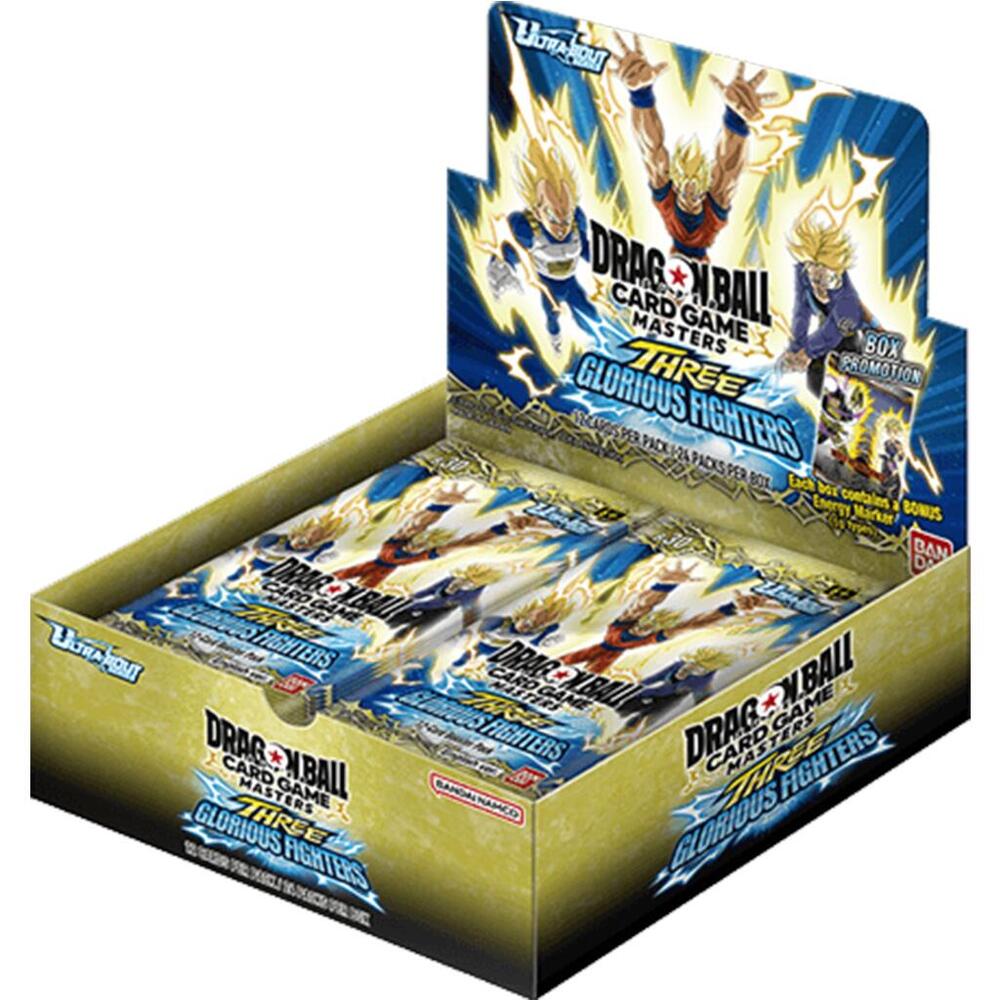Dragon Ball Super Card Game - (B30) Three Glorious Fighters - Sealed Case (12x Booster Boxes) English