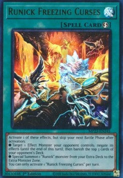 Runick Freezing Curses 1st Edition MP23 EU English