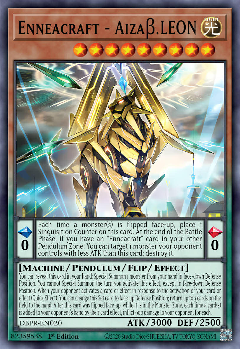 Enneacraft - Aiza.LEON 1st Edition PHRE (Super Rare) EU English