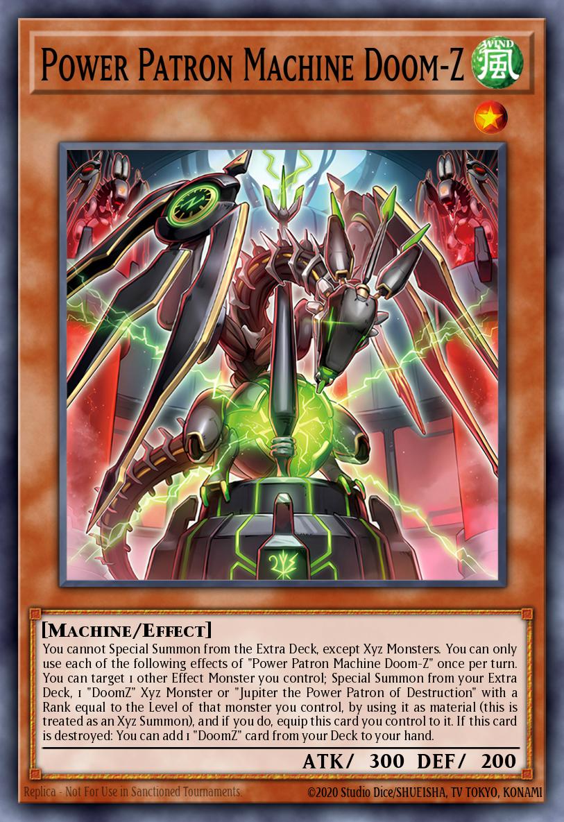 Power Patron DoomZ 1st Edition DOOD (Super Rare) EU English