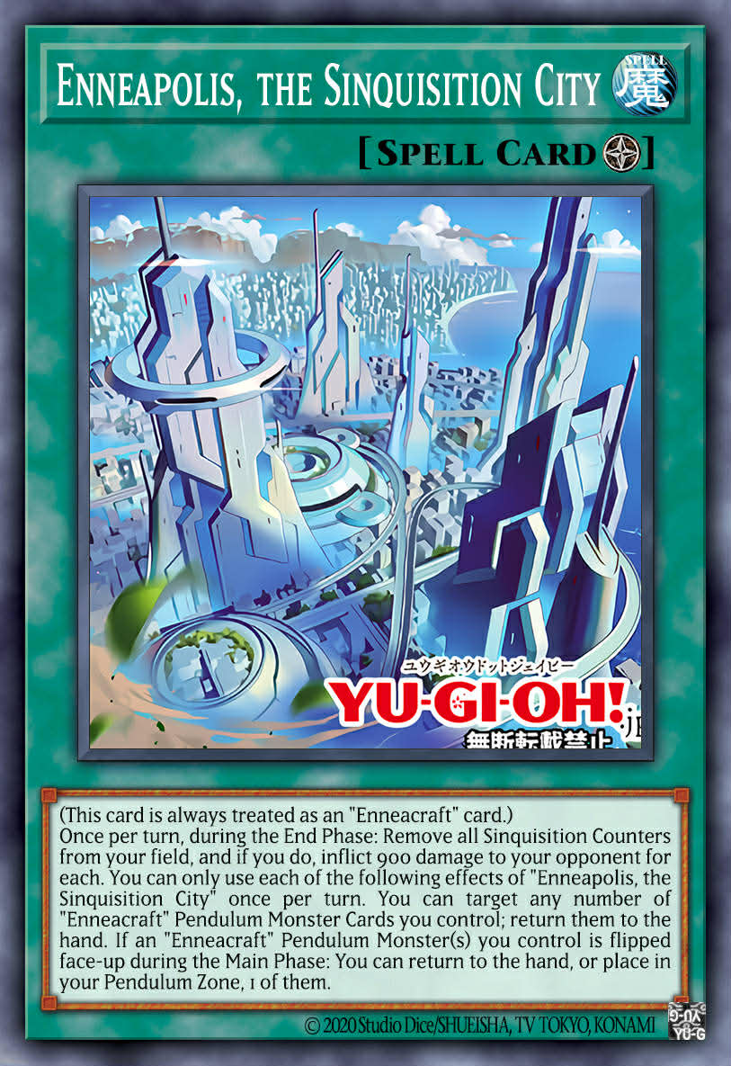 Enneapolis 1st Edition PHRE (Super Rare) EU English