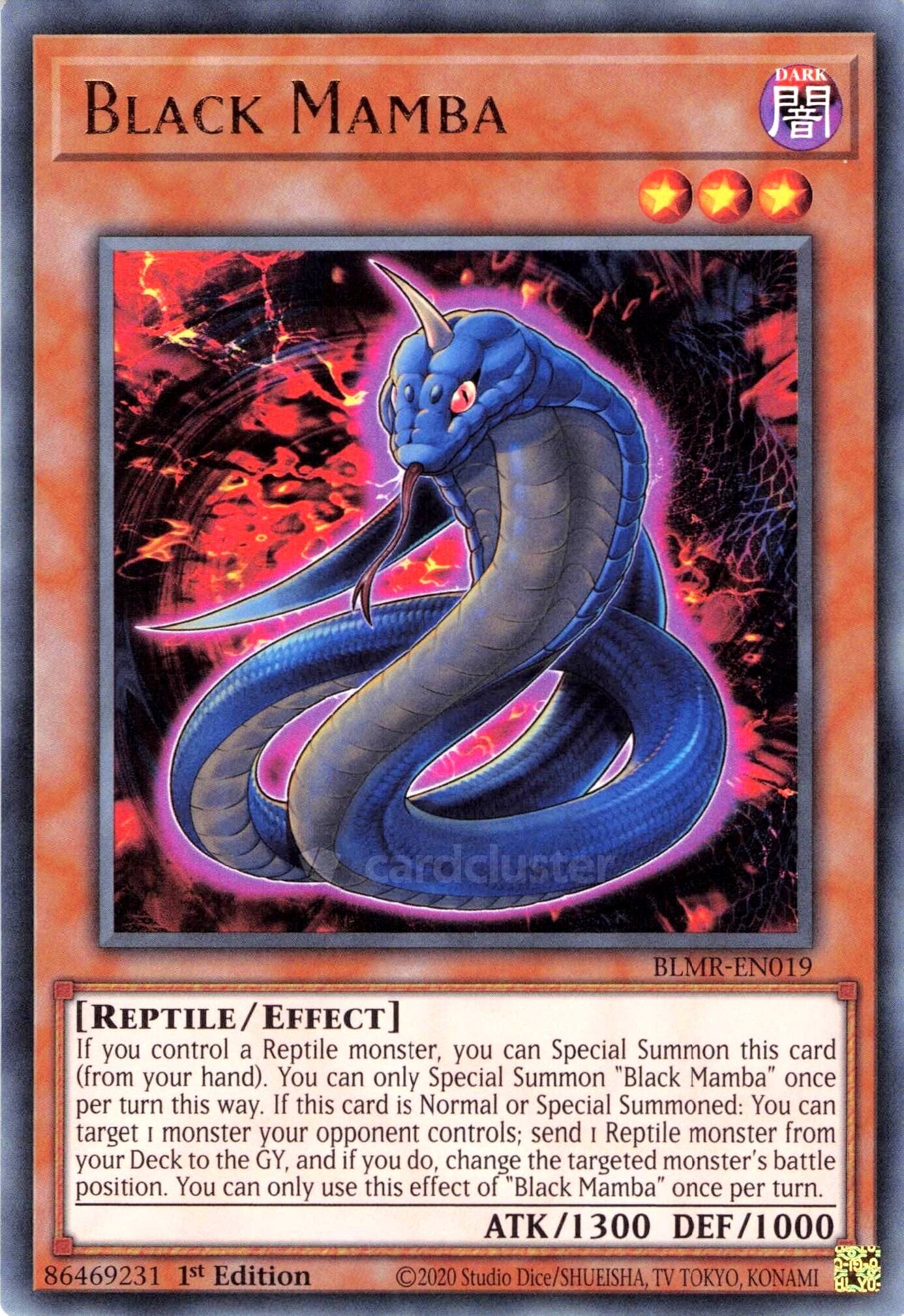 Black Mamba 1st Edition BLMR EU English