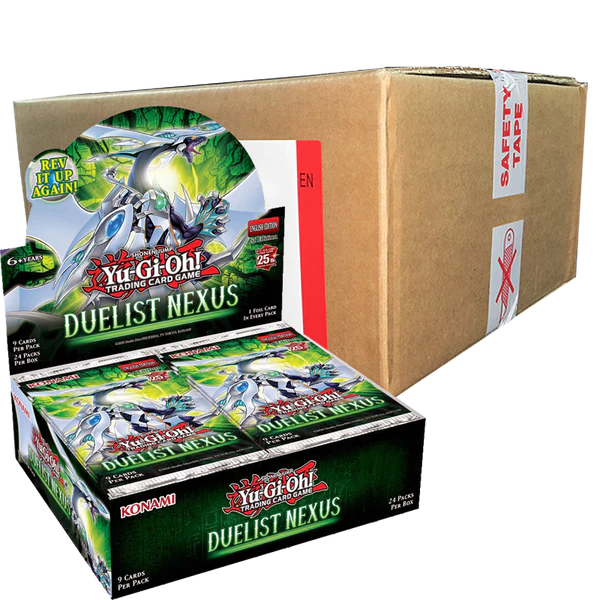 Duelist Nexus Sealed Case (12x Booster Boxes) EU English 1st Edition Evolution TCG Duelist Nexus Sealed Case (12x Booster Boxes) EU English 1st Edition Evolution TCG