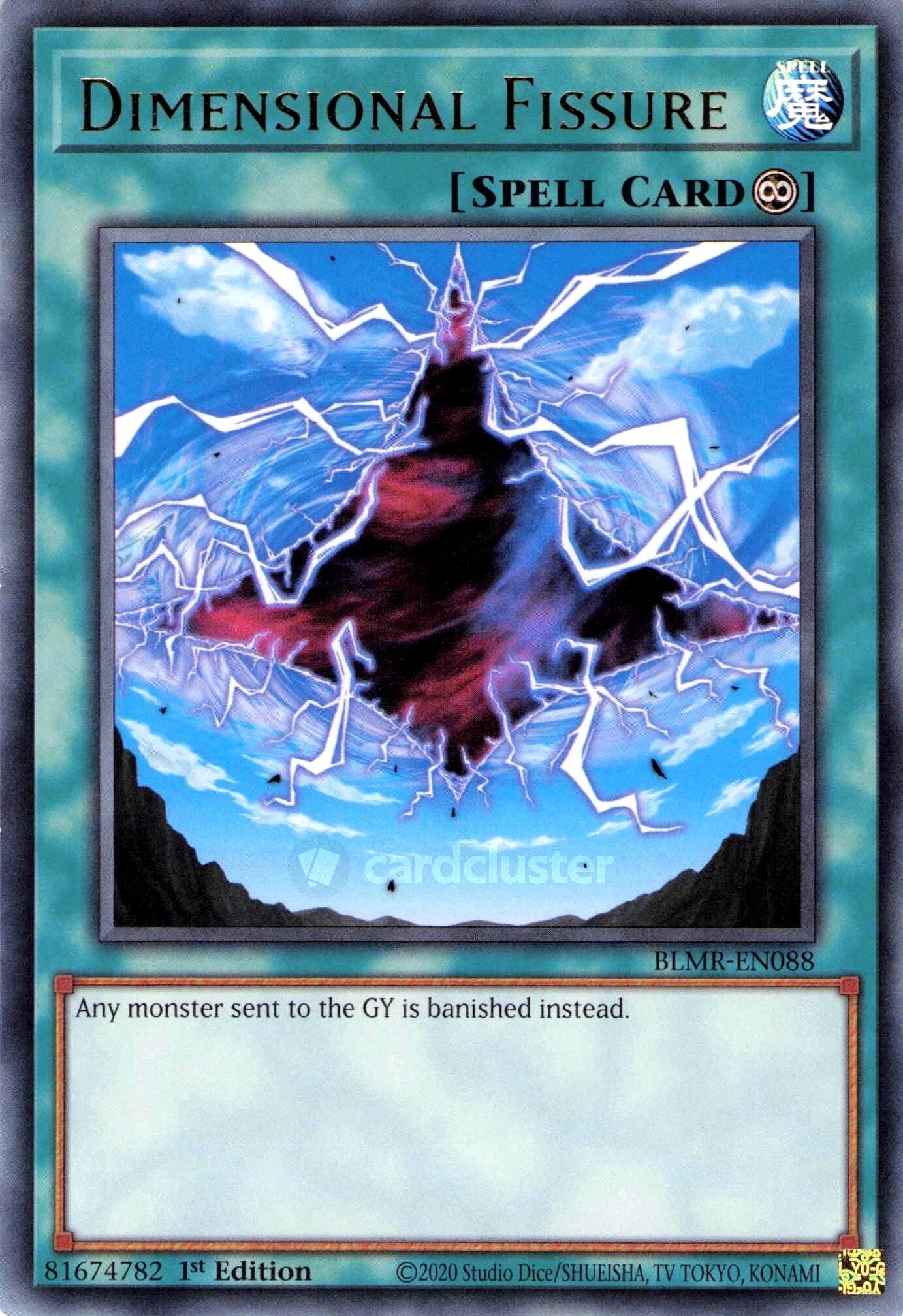 Dimensional Fissure 1st Edition BLMR EU English