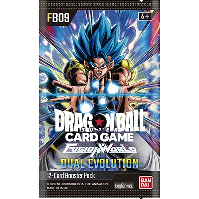 Dragon Ball Super Card Game - Fusion World (FB09) DUAL EVOLUTION Sealed Case (12x Booster Boxes) English Preorder