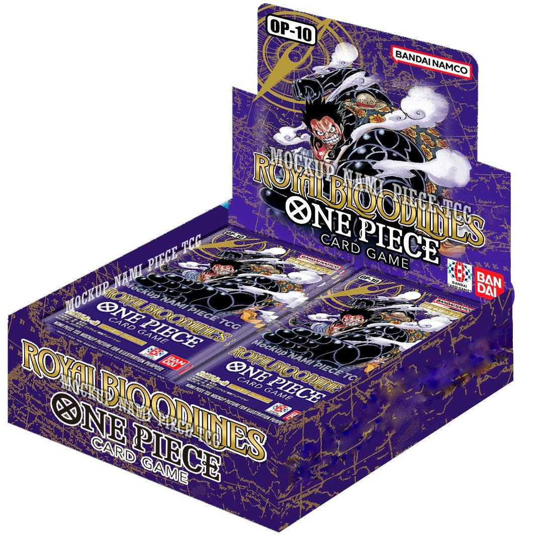 One Piece OP10 Royal Blood Booster Box Evolution TCG One Piece OP10 Royal Blood Booster Box Evolution TCG