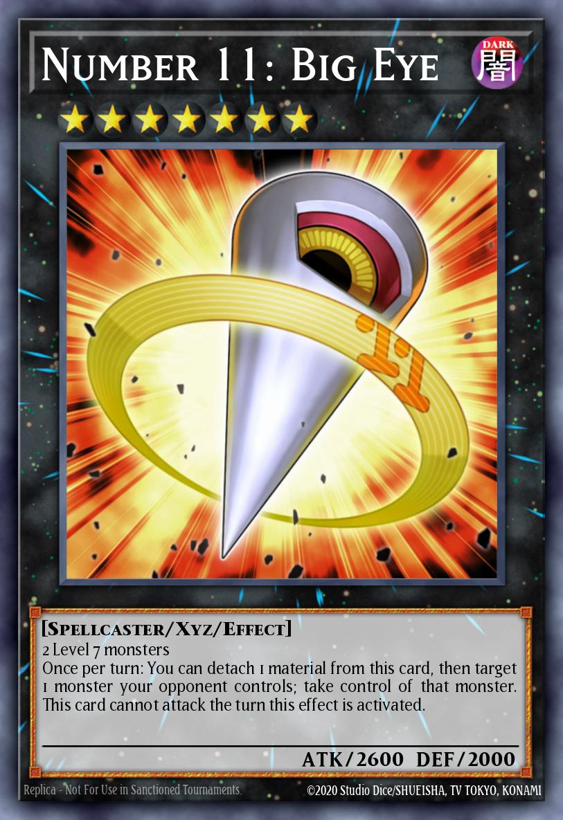 Number 11: Big Eye 1st Edition PHRE (Rare) EU English