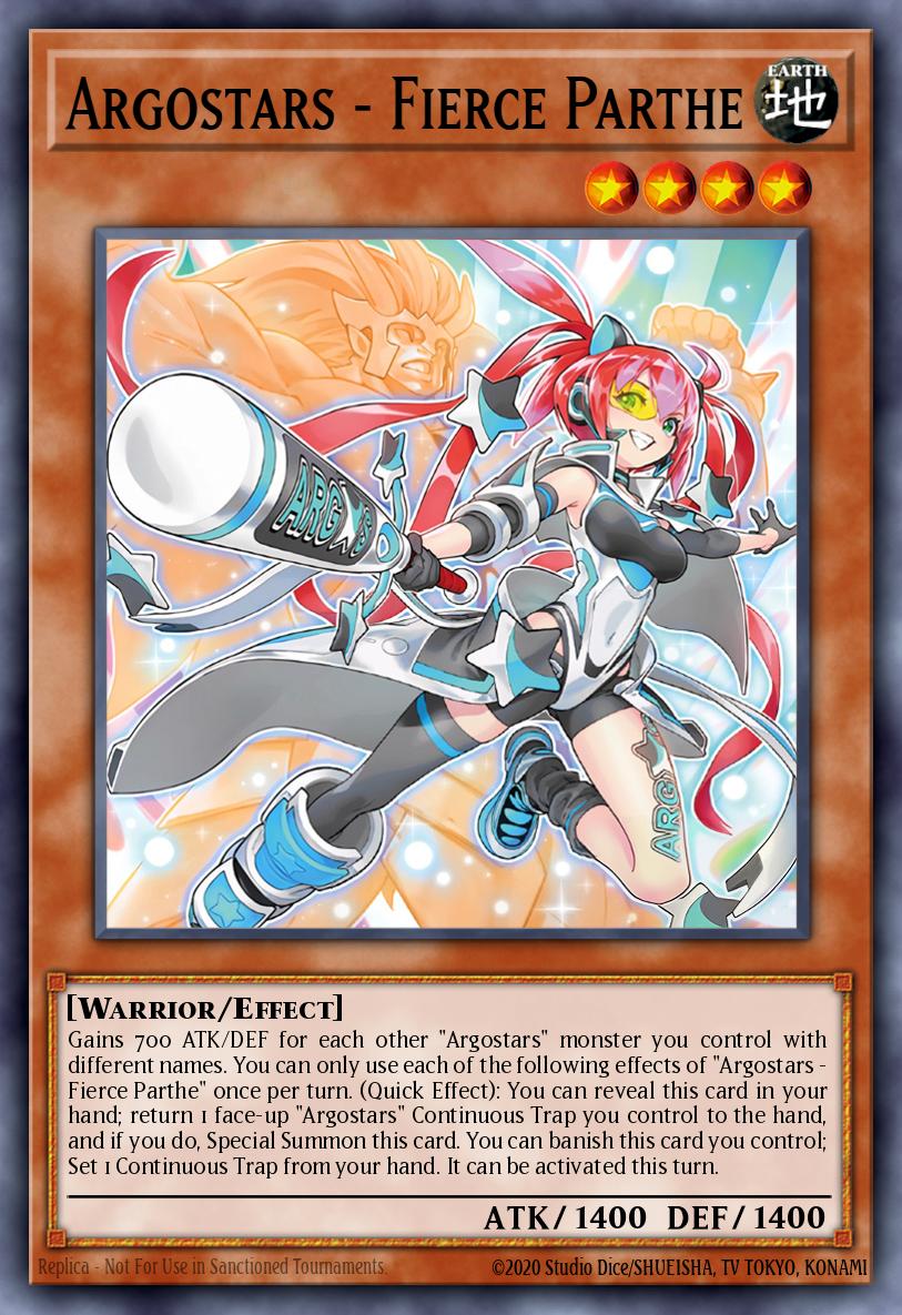Argostars - Fierce Parthe 1st Edition ALIN (Super Rare) EU English