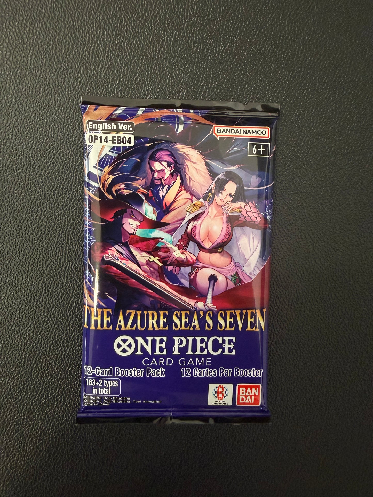 One Piece Card Game – OP14: The Azure Sea’s Seven Booster Pack (English Version)