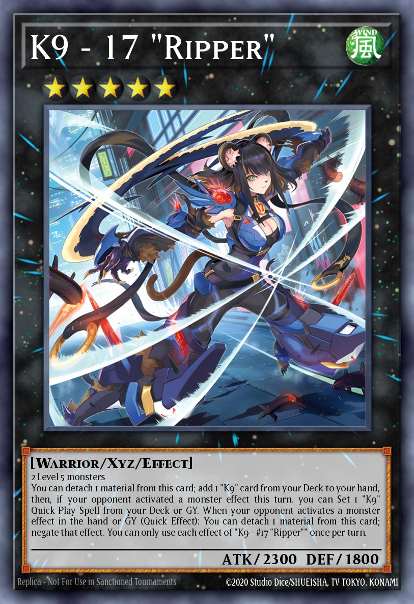 K9-17 “Ripper” 1st Edition JUSH (Rare) EU English