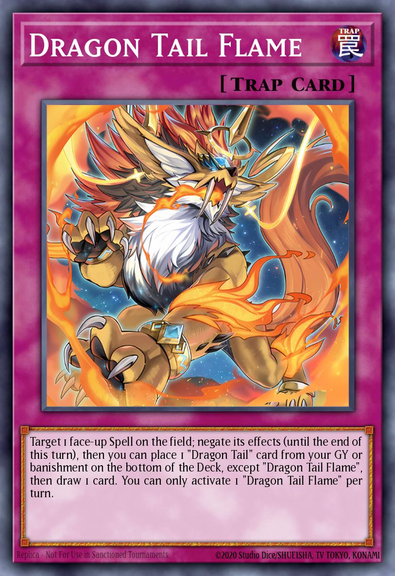 Dracotail Flame 1st Edition JUSH (Super Rare) EU English