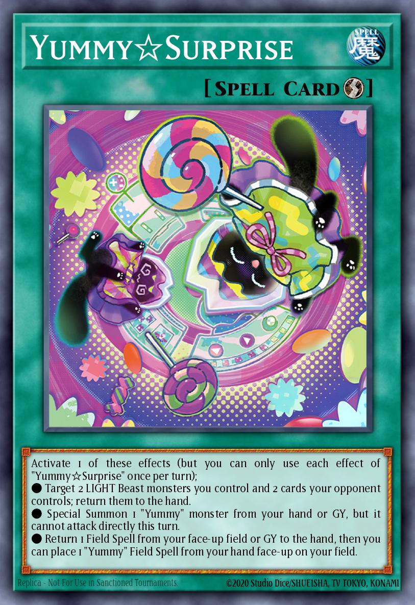 Yummy☆Surprise 1st Edition JUSH (Super Rare) EU English