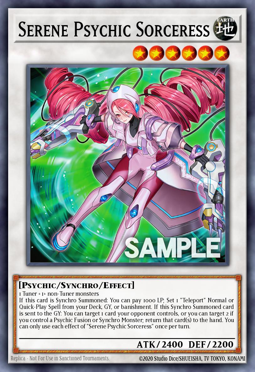 Serene Psychic Sorceress 1st Edition DOOD (Common) EU English