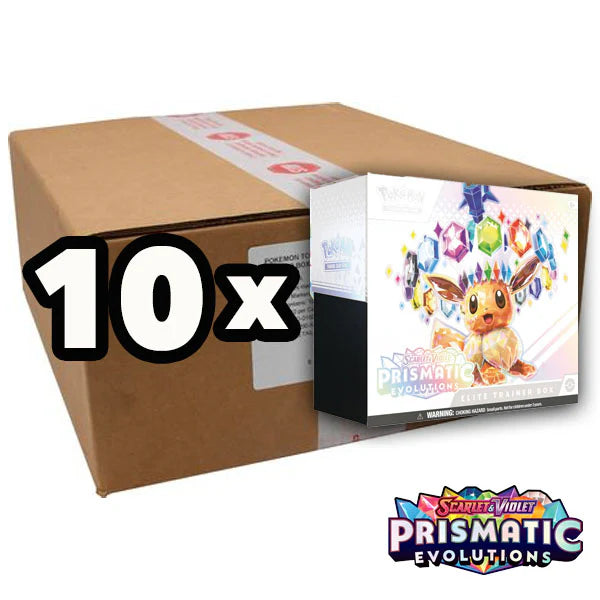 prismatic evolutions etb booster box Pokemon - Scarlet & Violet - Prismatic Evolutions