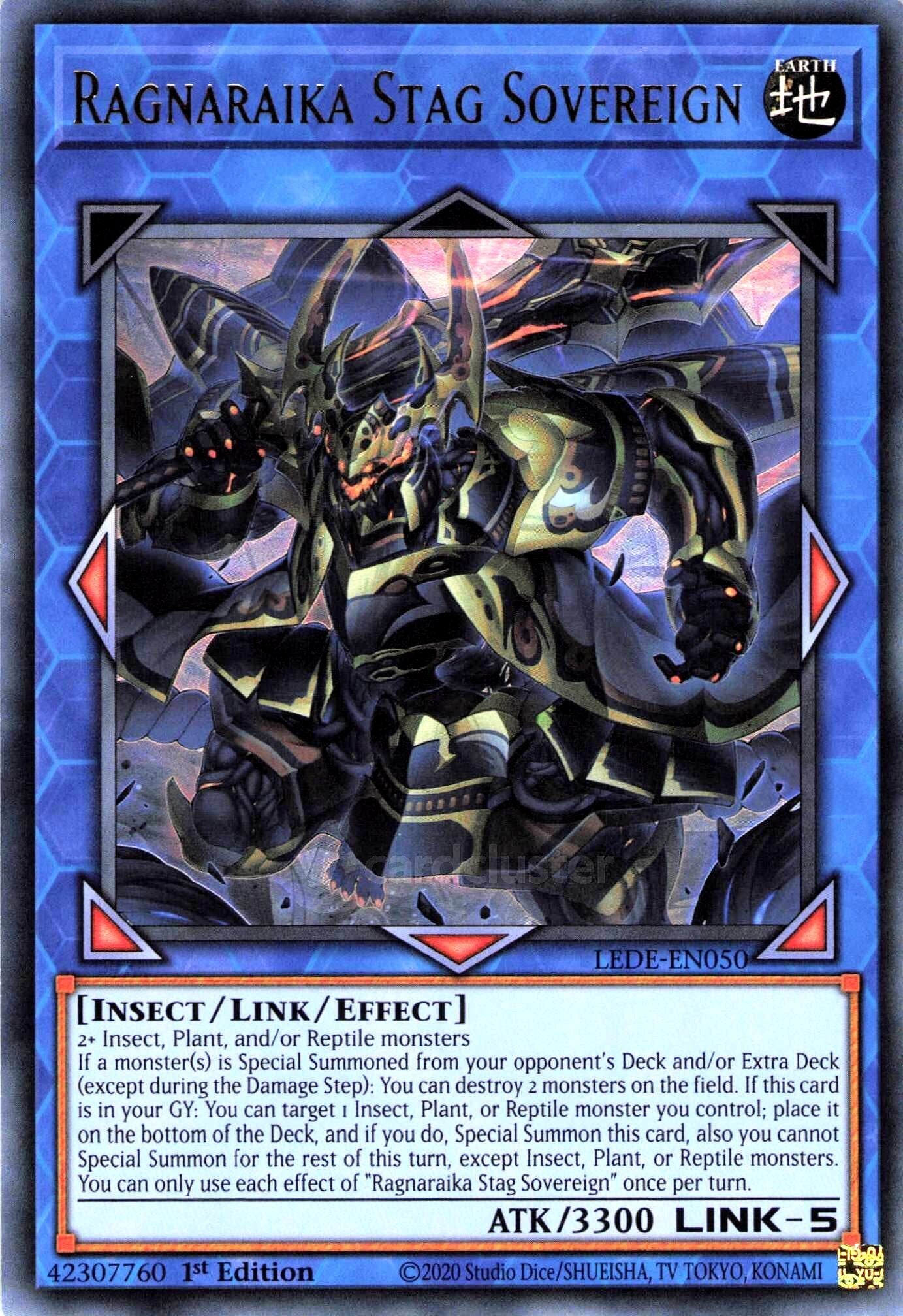 Ragnaraika Stag Sovereign LEDE Ultra Rare EU English