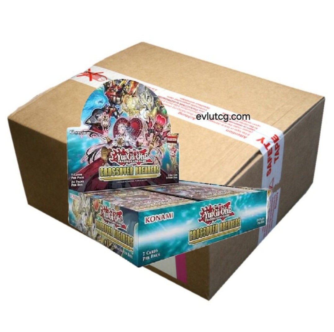 Crossover Breakers Sealed Case (12x Booster Boxes) EU English Pre-Orde Evolution TCG Crossover Breakers Sealed Case (12x Booster Boxes) EU English Pre-Orde Evolution TCG
