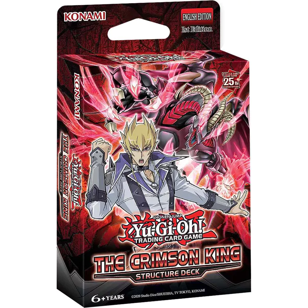 yugioh structure deck 1 Yu-Gi-Oh! Structure Deck: The Crimson King EU English 1st Edition [Sea – Evolution TCG