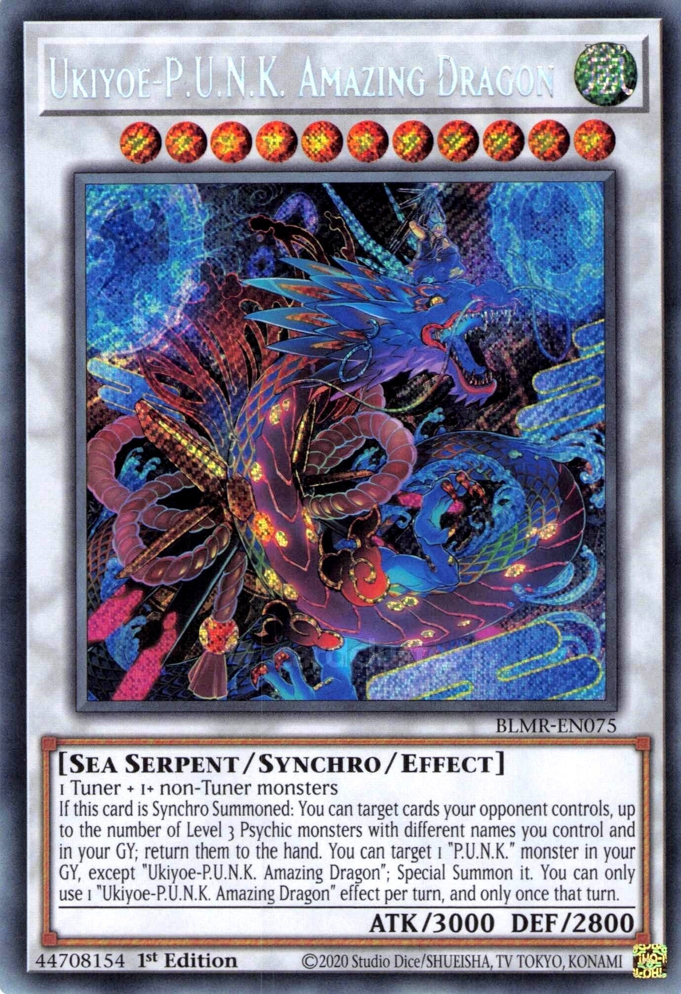 Ukiyoe-P.U.N.K. Amazing Dragon 1st Edition BLMR EU English