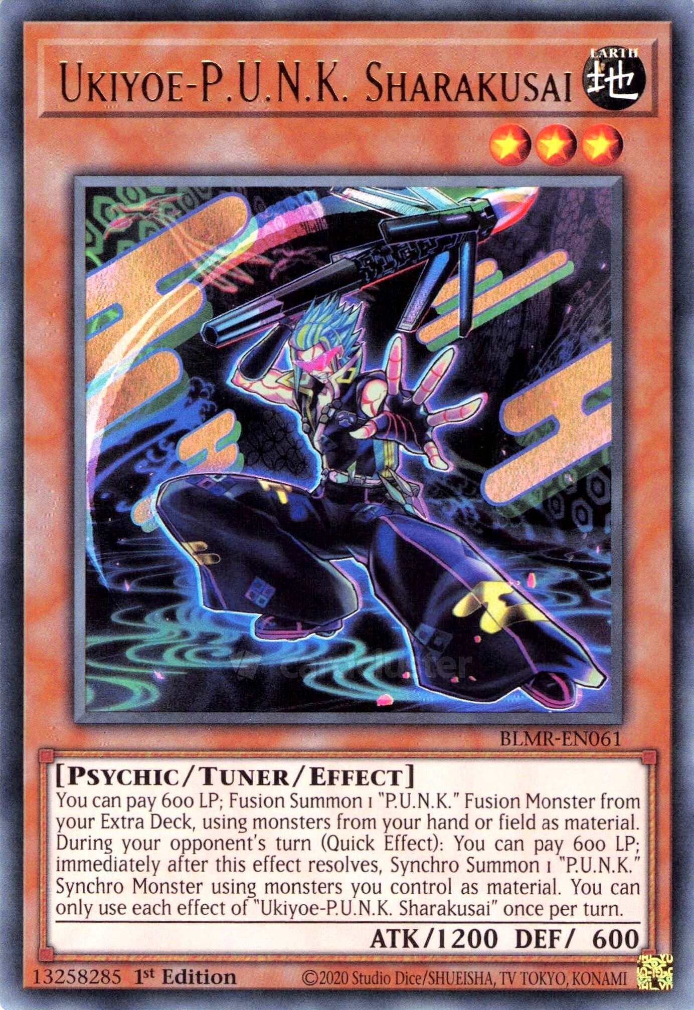 Ukiyoe-P.U.N.K. Sharakusai 1st Edition BLMR EU English