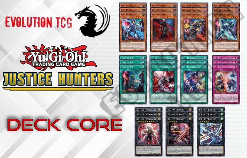 yugioh yummy deck core K9 JUSH Deck Core EU English – Evolution TCG