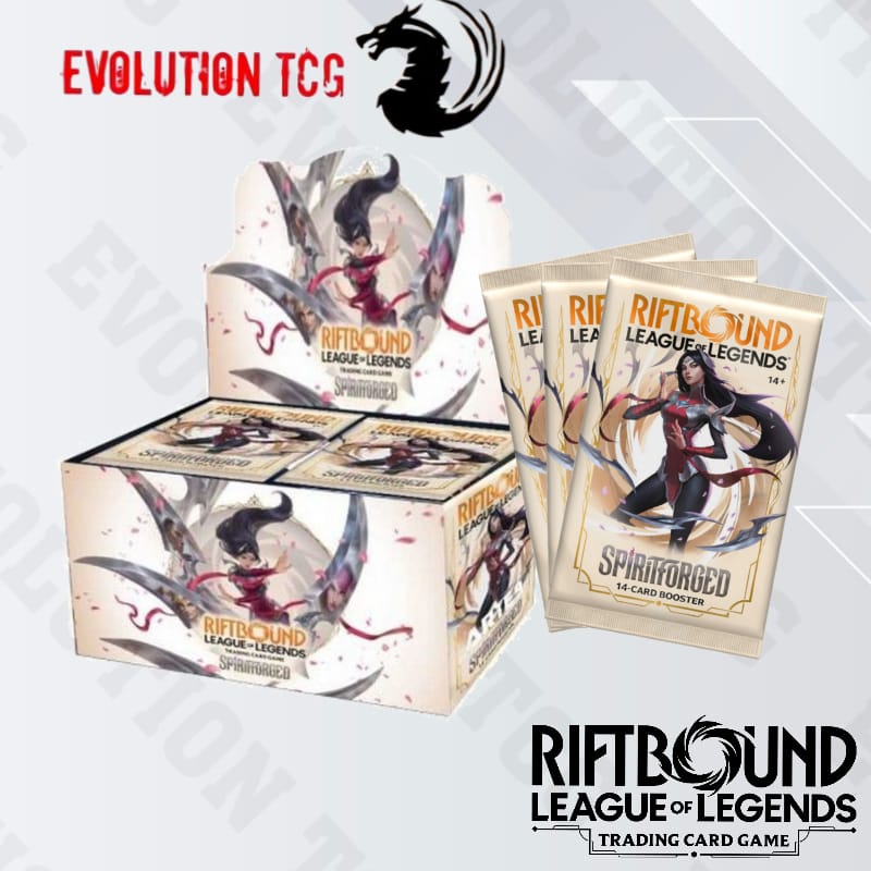 Riftbound: League of Legends TCG Spiritforged (SPF) Booster Box Riftbound: League of Legends TCG Spiritforged (SPF) Booster Box