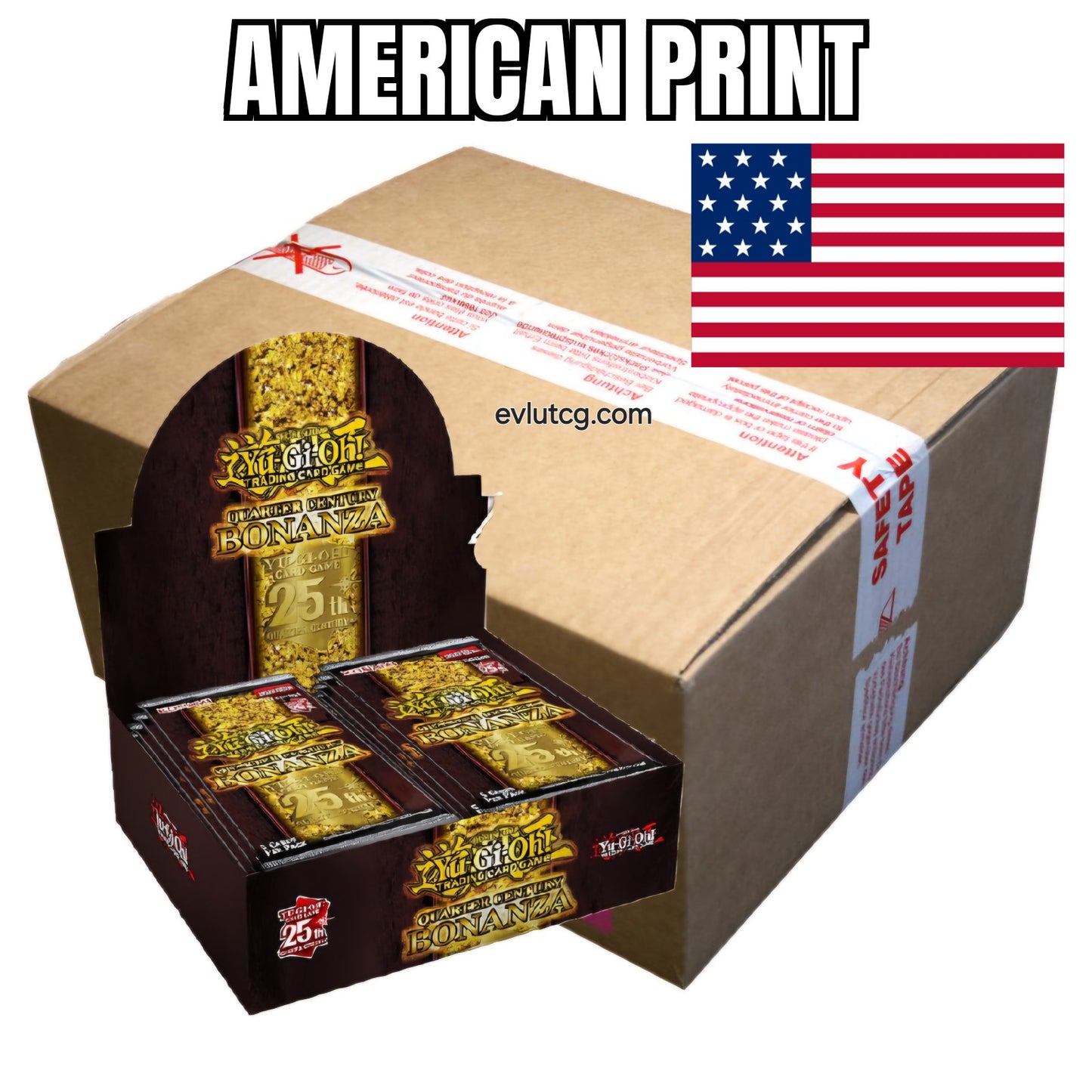 Quarter Century Bonanza Sealed Case (12x booster boxes) American Print