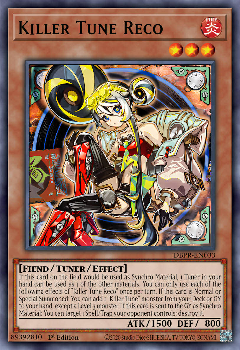 Kewl Tune Reco 1st Edition PHRE (Starlight Rare) EU English