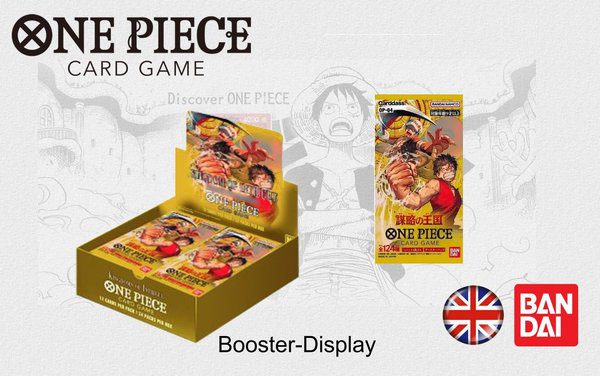 One Piece TCG: Kingdoms Of Intrigue OP04 Booster Box English
